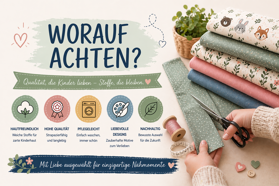 Kinderstoffe kaufen – worauf ich achte