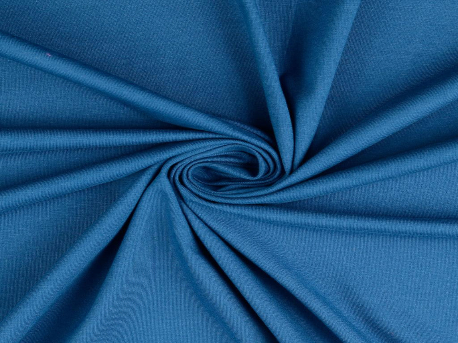 Baumwolljersey Uni Admiral Blau