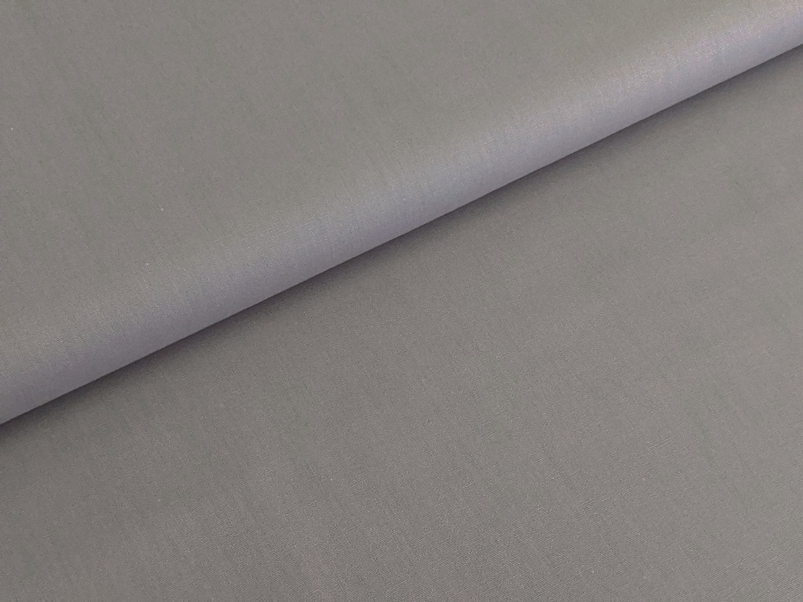  Baumwollstoff Uni Grau
