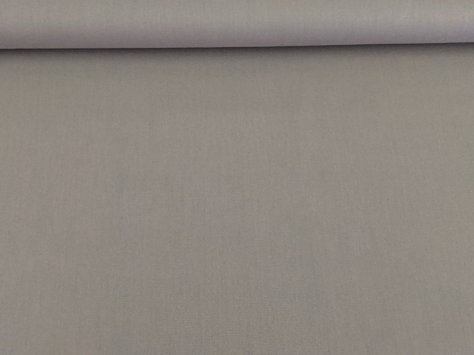  Baumwollstoff Uni Grau