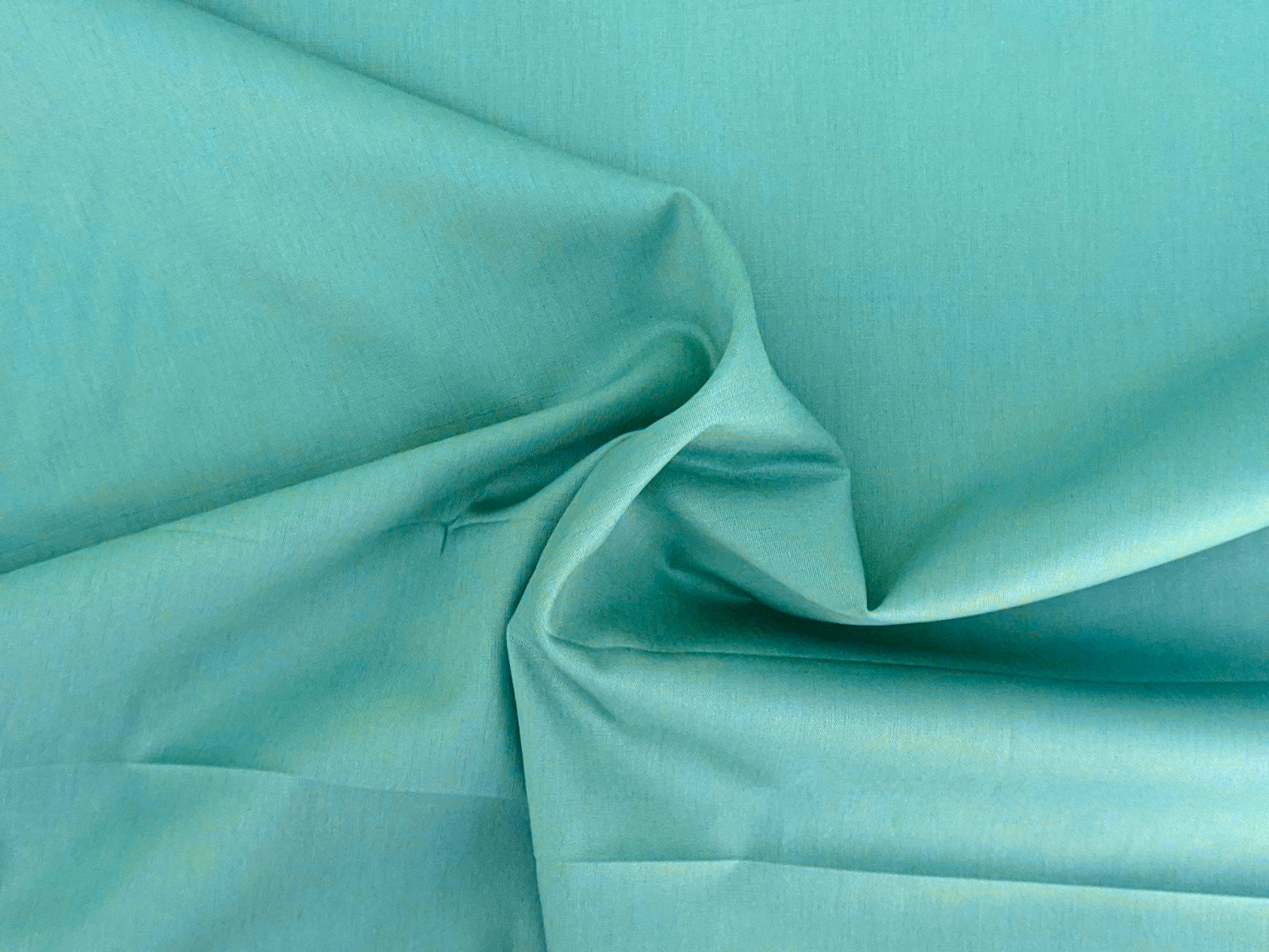  Baumwollstoff Uni Mint