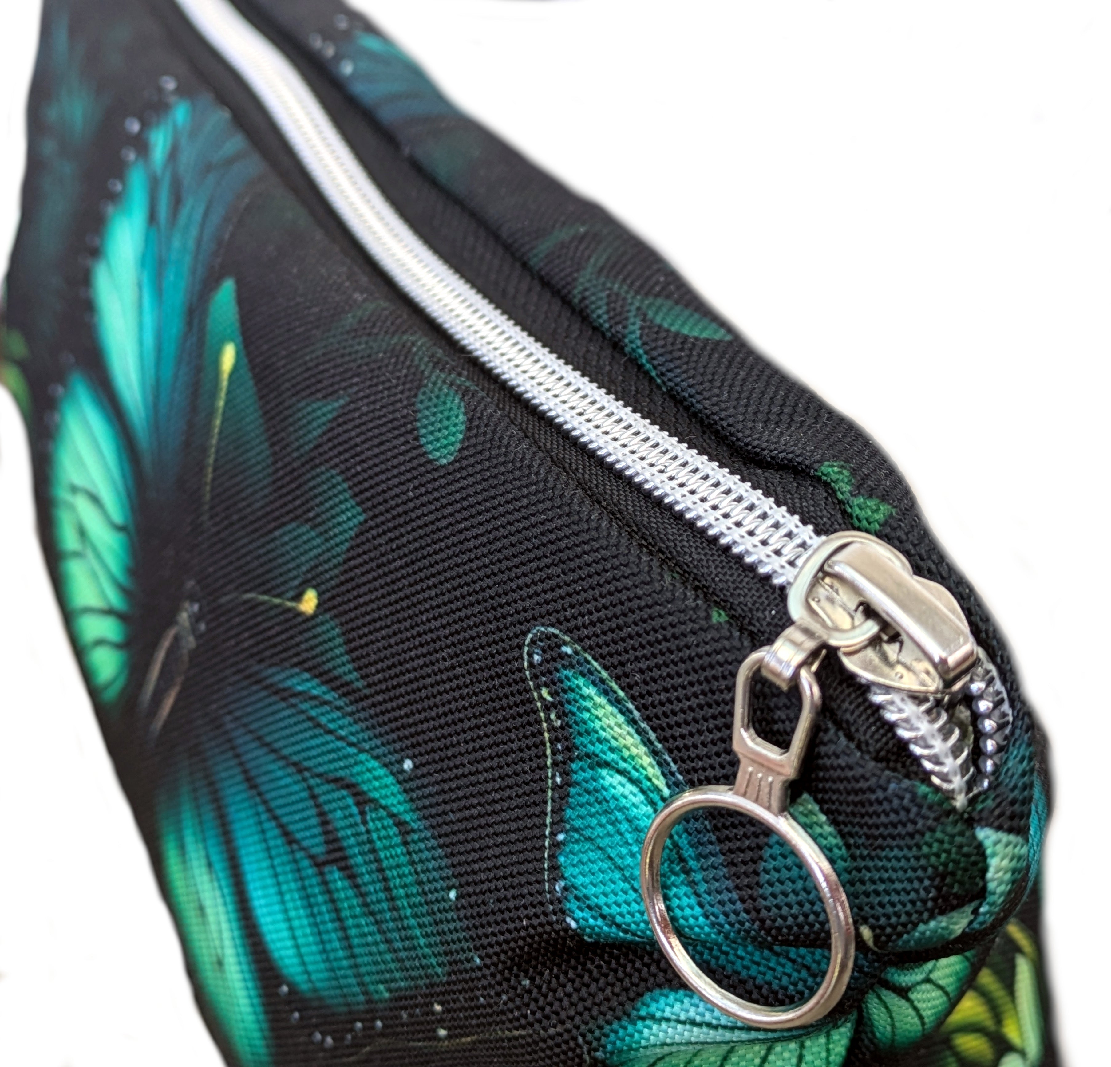 Panel Nähset Kosmetiktasche - Green Fly -