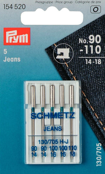 Nähmaschinennadel 130/705 Jeans 90-110