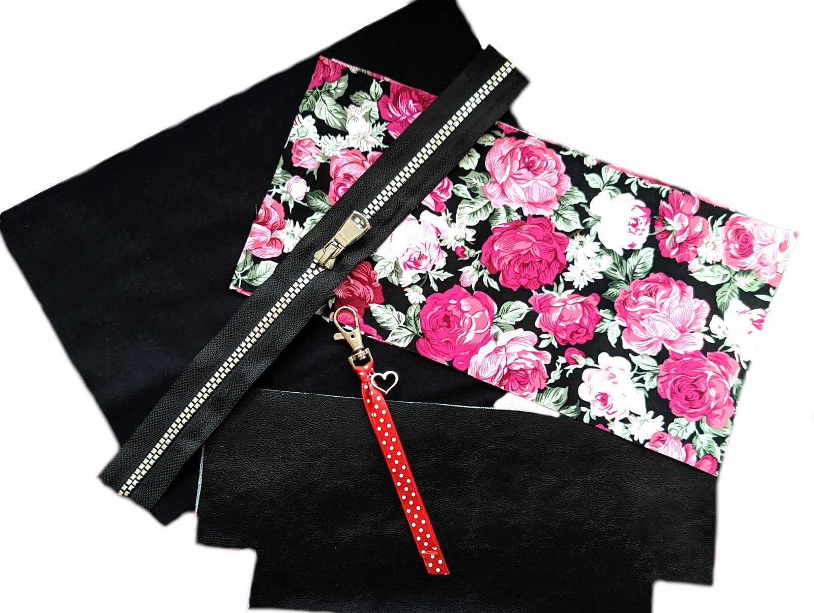 Nähset Kosmetiktasche - Rose -