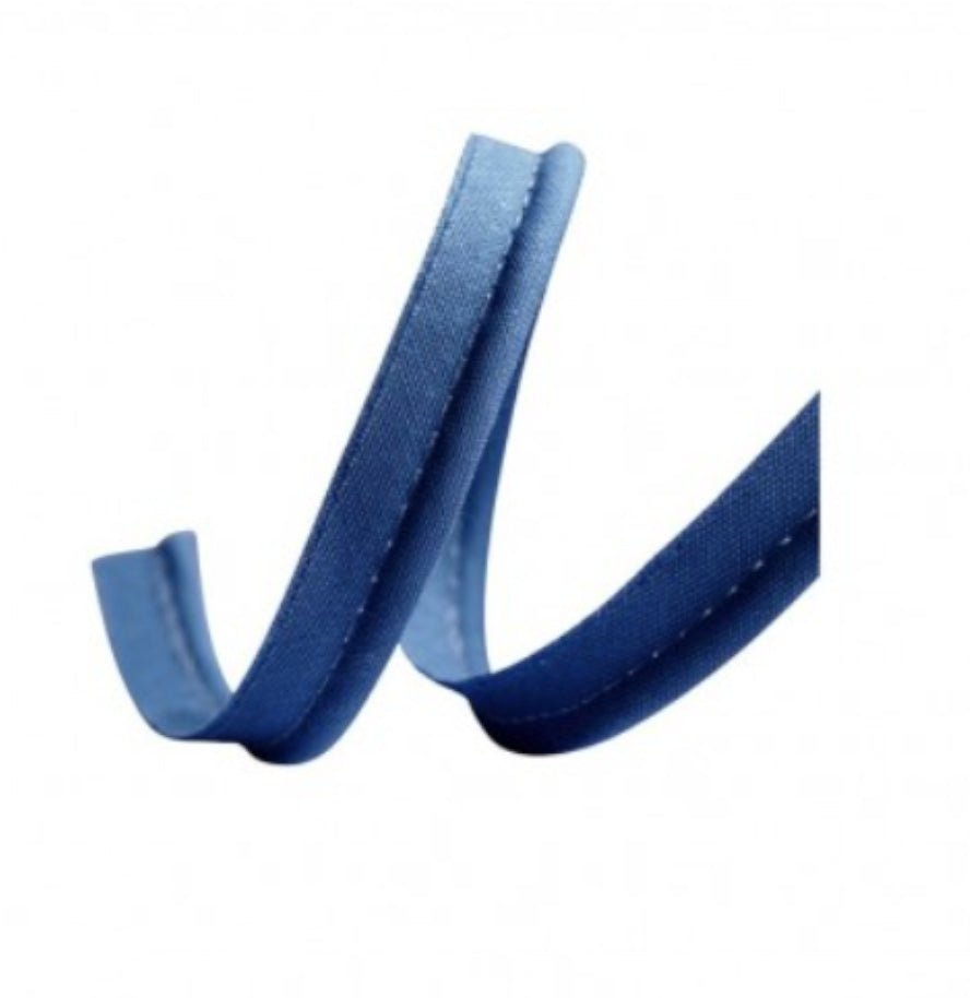 Paspelband 9 mm Blau