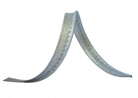 Paspelband 9 mm Silber