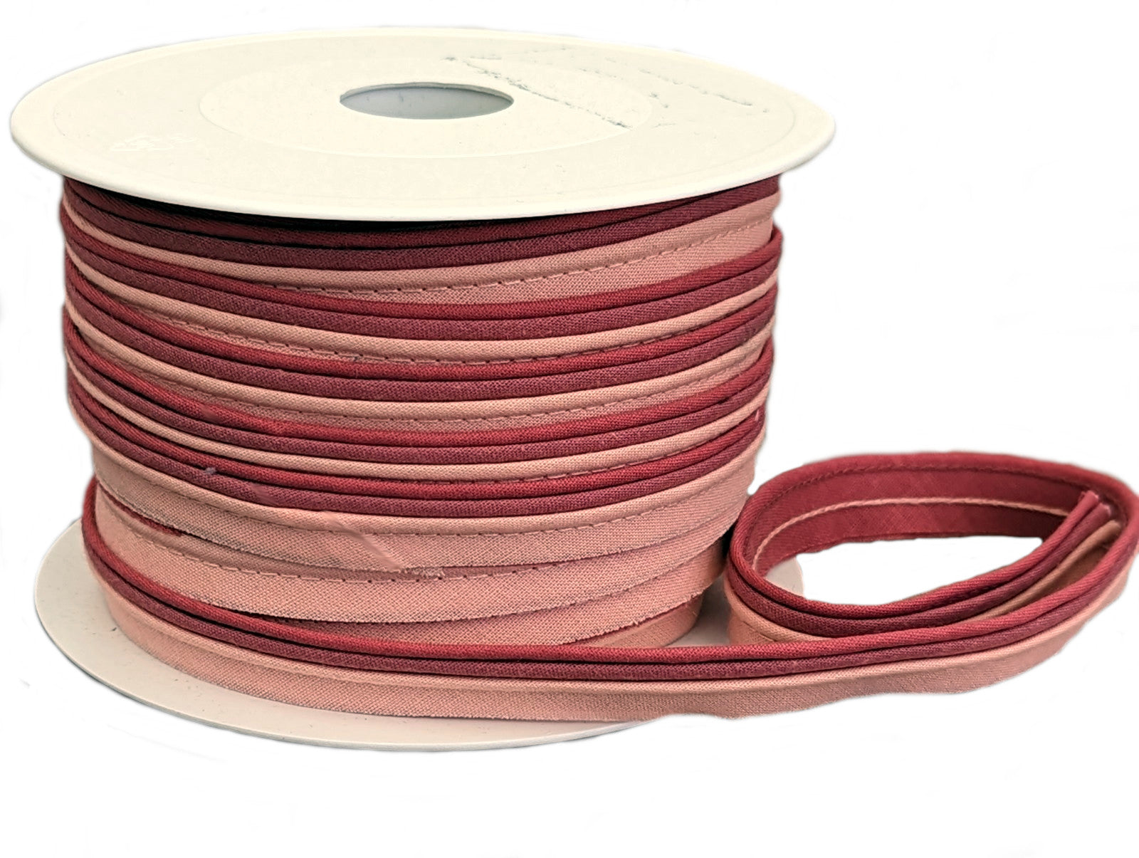 Paspelband 15 mm Dreifarbig Altrosa Töne