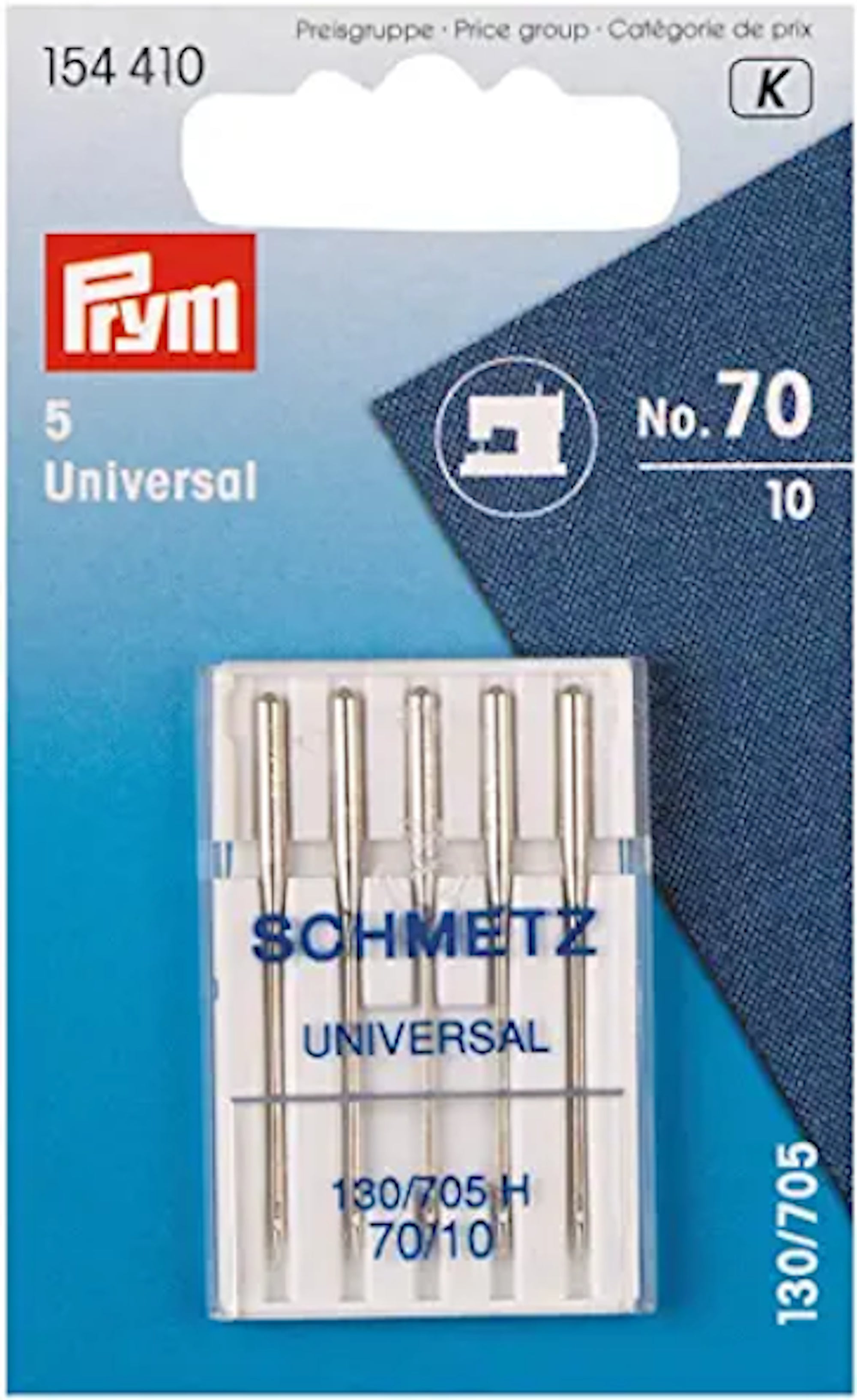 Nähmaschinennadeln 130/705 Universal 70